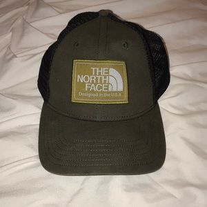 Green The North Face Trucker Hat